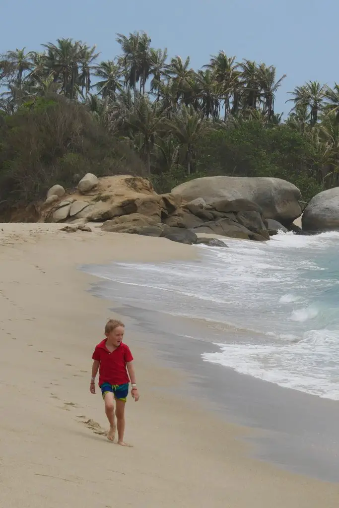 Parc Tayrona en famille | Blog VOYAGES ET ENFANTS