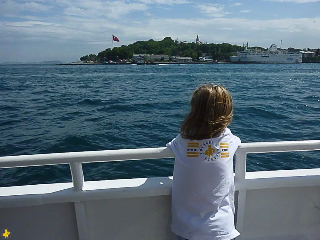 Croisière sur le Bosphore avec enfant