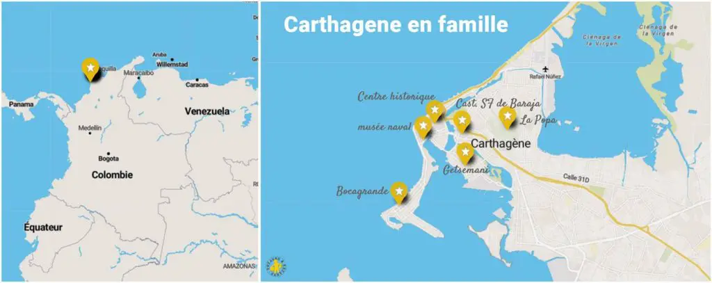 Carthagène en famille nos tops Colombie avec enfant | Blog VOYAGES ET ENFANTS