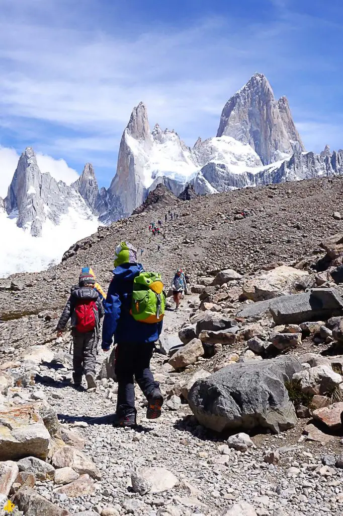 randonnée fitz roy avec enfant El Chalten Fitz Roy Randonnées en Patagonie en famille | Blog VOYAGES ET ENFANTS