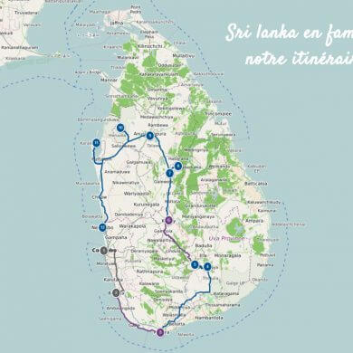 itinéraire Sri Lanka en famille