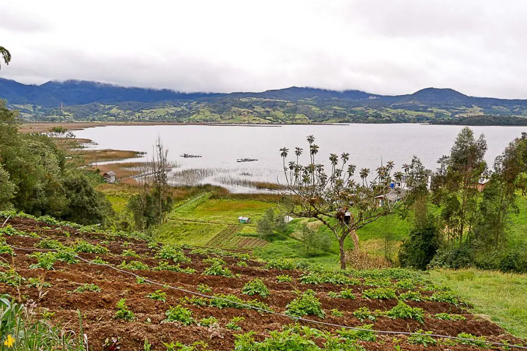 Laguna de la Cocha Pasto Sud Colombie avec des enfants San Agustin en famille Mocoa Silvia Cali Sud Colombie