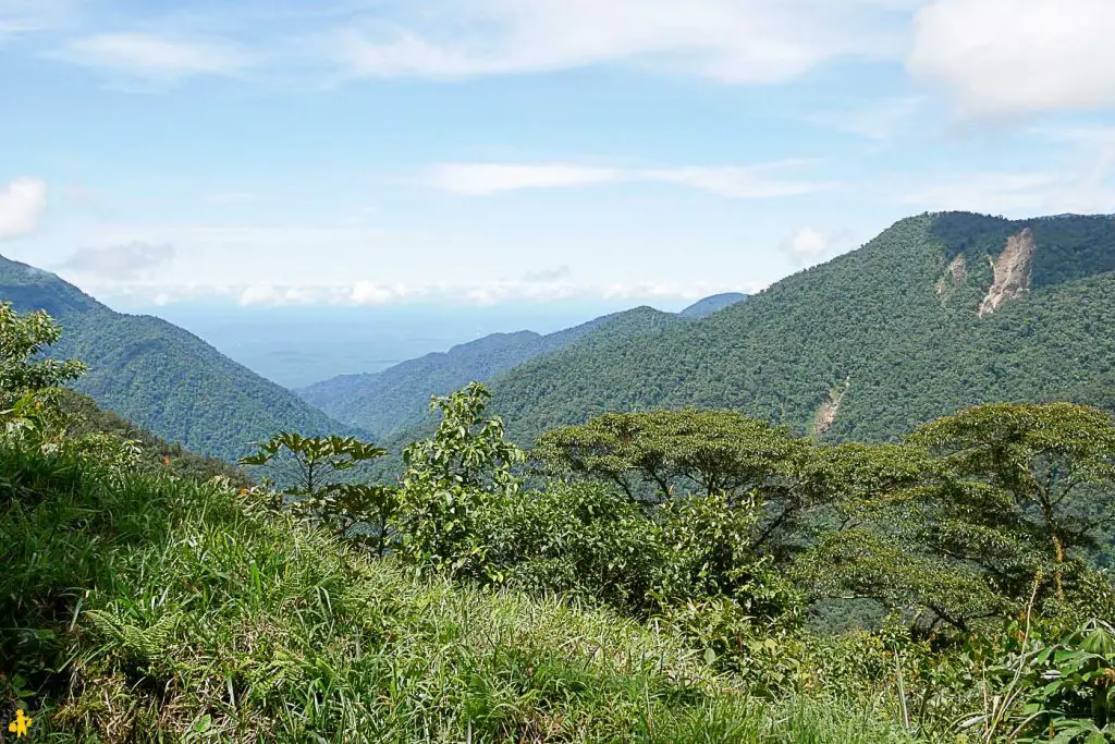 Paysage sud Colombie Trampolin de la muerte