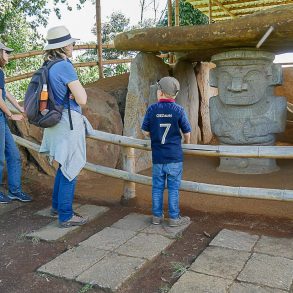 San Agustin en famille Mocoa Silvia Cali Sud Colombie