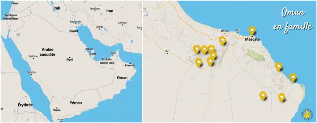 Visiter Oman en famille en voiture |Blog VOYAGES ET ENFANTS