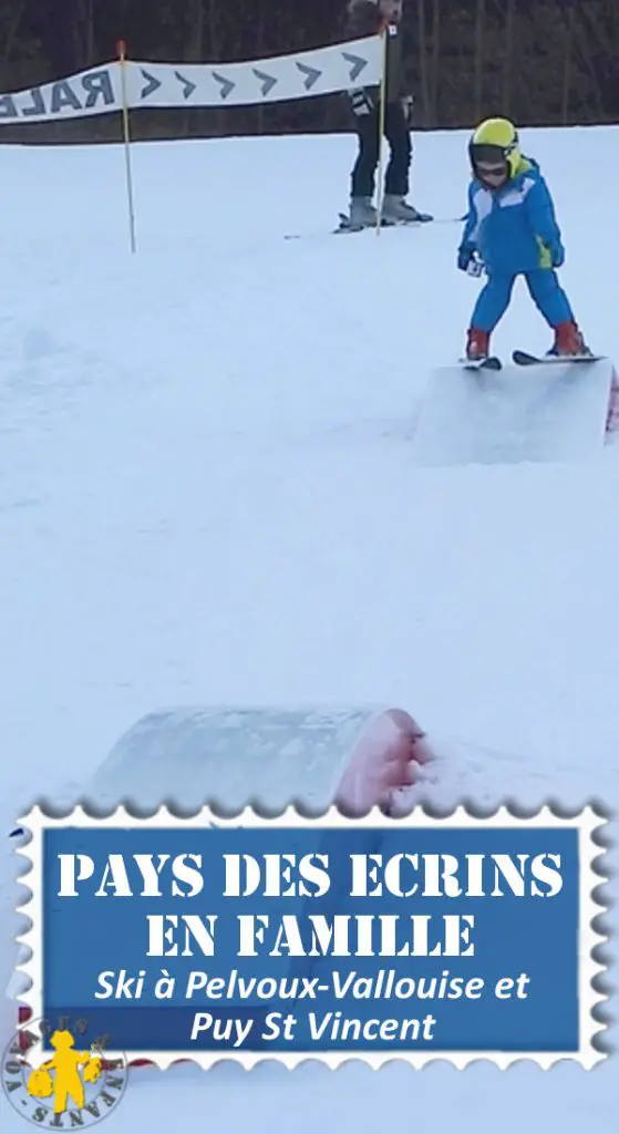 Ski à Puy St Vincent en famille et Pelvoux Pays des Ecrins