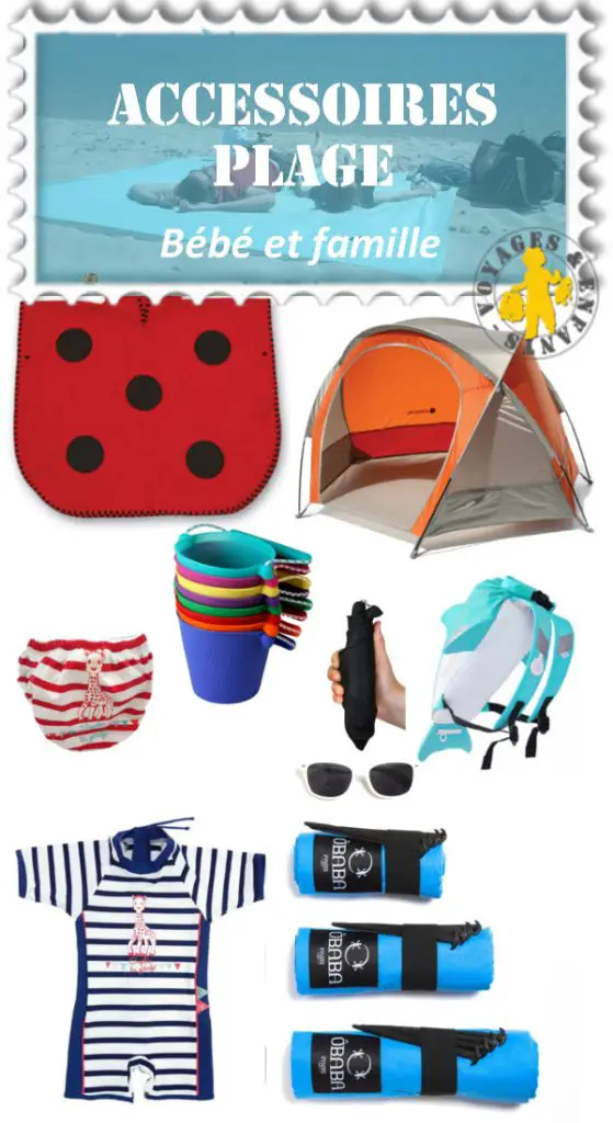 Accessoires plage bébé et famille Accessoires de plage bébé et enfants compacts 2019 | Blog VOYAGES ET ENFANTS