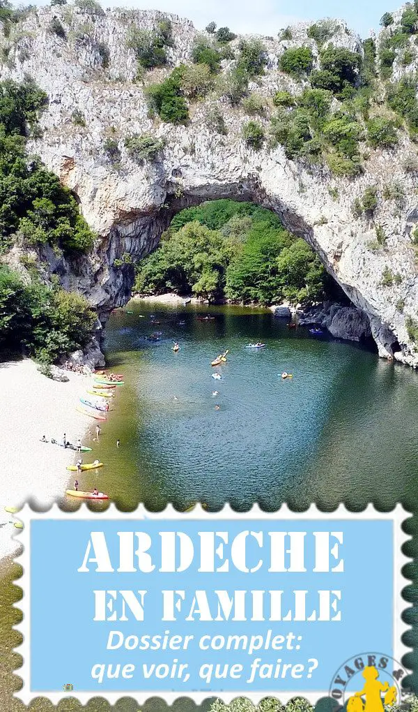 Ardeche en famille dossier pinterest voyages et enfants