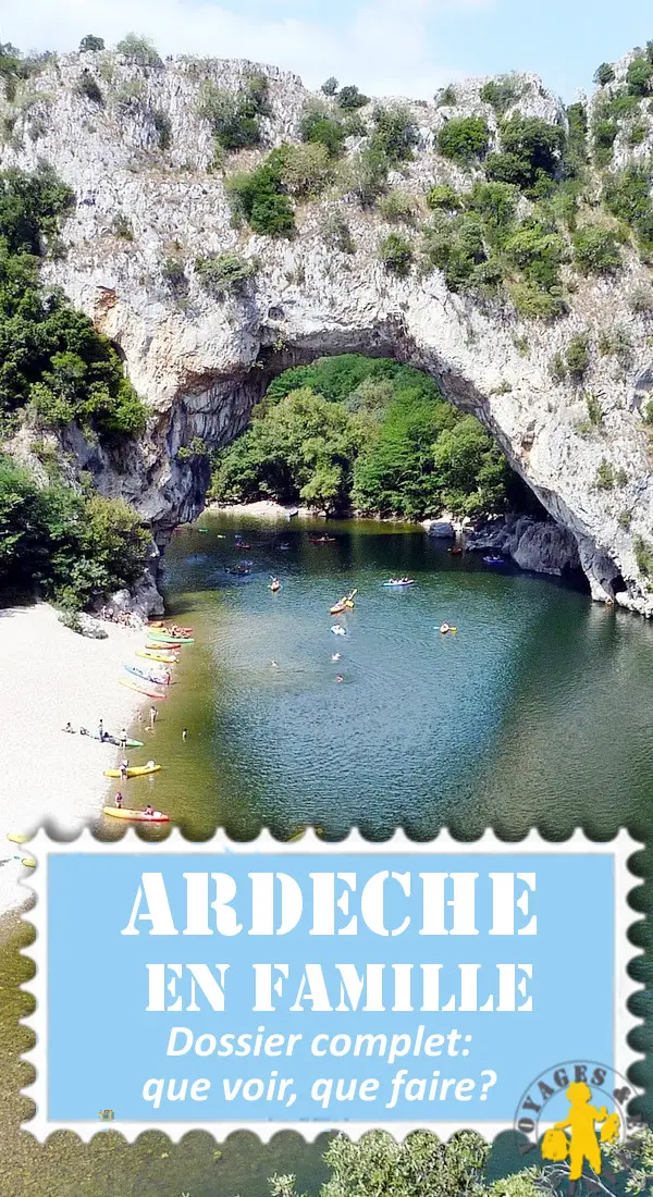 Ardeche en famille dossier pinterest voyages et enfants