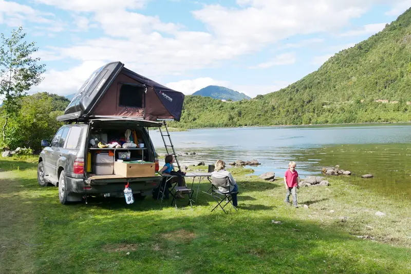 Premier Bivouac en famille en van camping car 4x4 ou tente