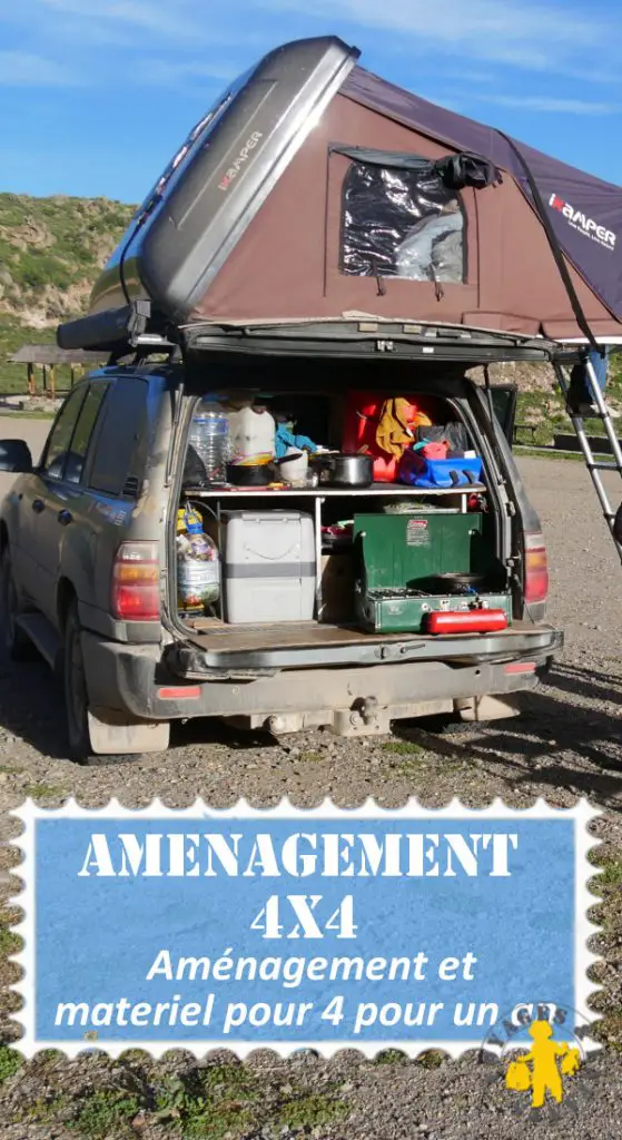 Aménagement 4x4 pour un an de voyage Van tour | Blog VOYAGES ET ENFANTS