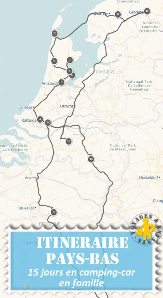 Pays Bas en camping car road trip 15 jours | VOYAGES ET ENFANTS