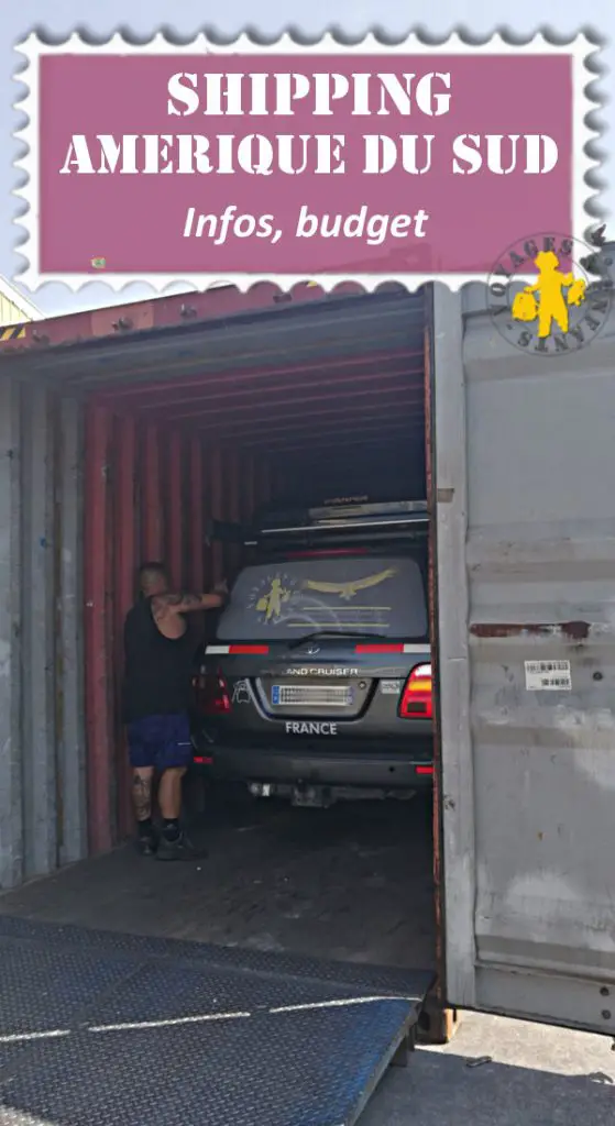 Comment faire traverser son véhicule vers lAmérique du Sud shipping Uruguay | Blog VOYAGES ET ENFANTS