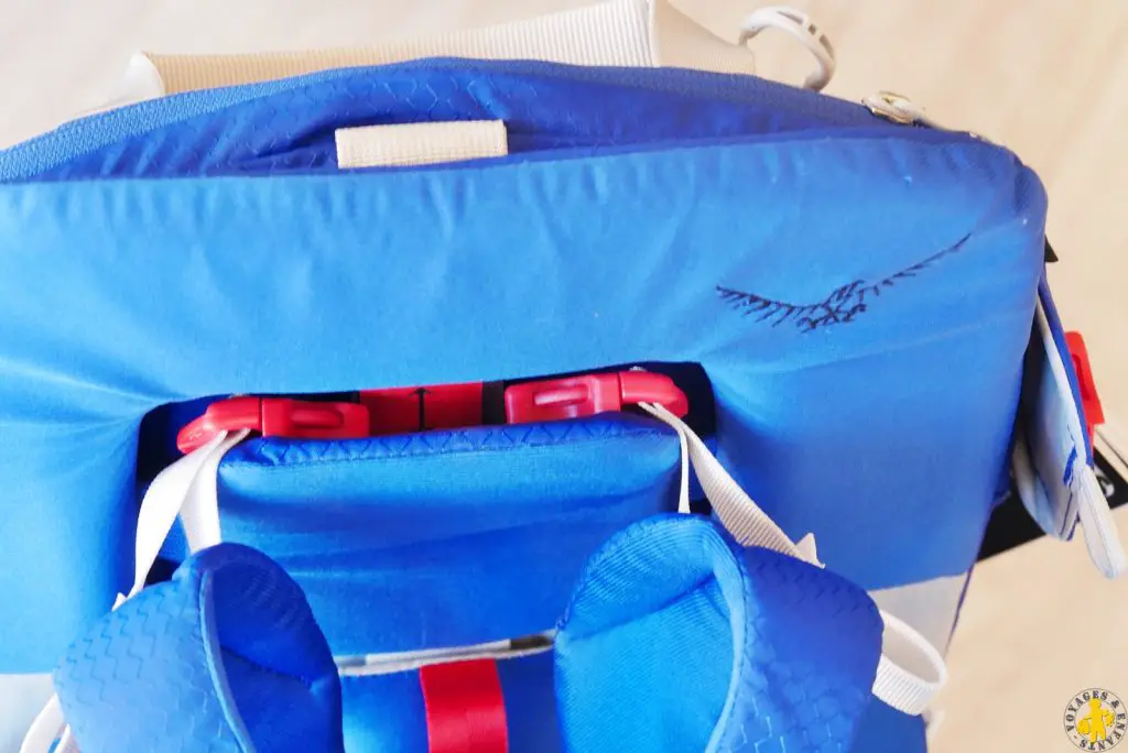 Porte bébé Osprey Poco Plus teste avis | VOYAGES ET ENFANTS