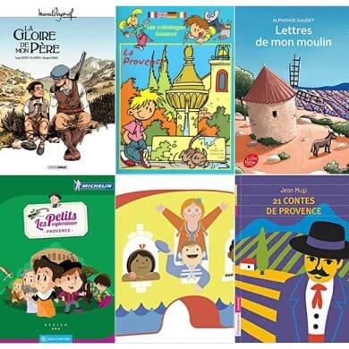 Livre enfant Provence guide