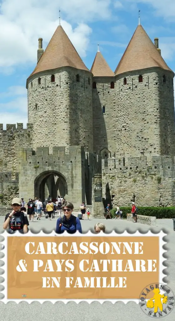 Carcassonne visite en famille