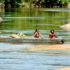 Fleuve Amazonie pirogue Guyane