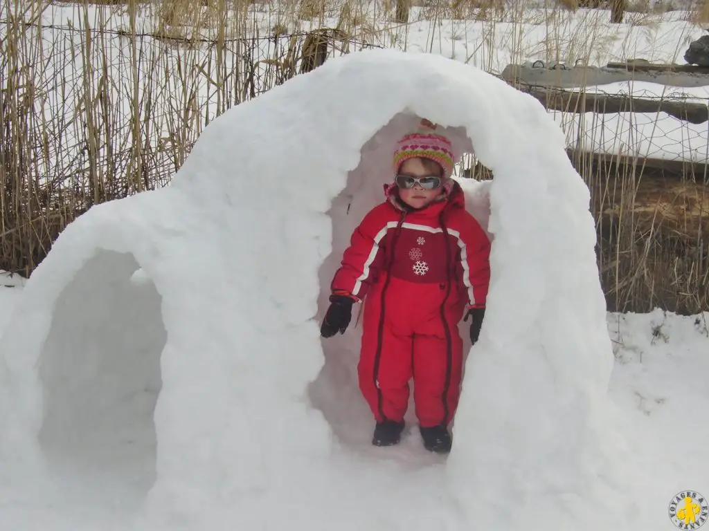 Igloo activité sans skier stations sans remontée mécanique Neige en famille19 activités sans skier VOYAGES ET ENFANTS