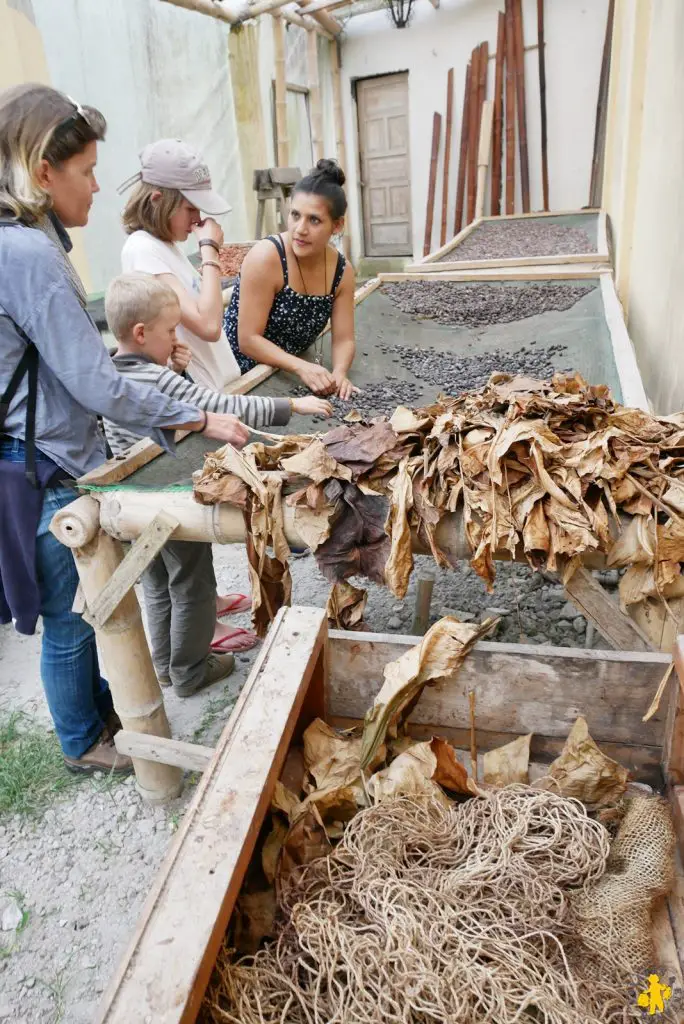 Atelier cacao Mindo Nord Équateur Mindo Mitad del Mundo Otavalo en famille | Blog VOYAGES ET ENFANTS