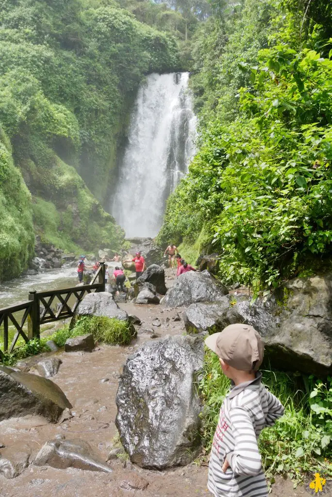 Parc Chute deau Otavalo Nord Équateur Mindo Mitad del Mundo Otavalo en famille | Blog VOYAGES ET ENFANTS