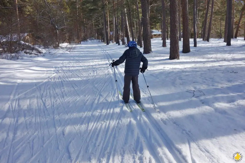 Tester le ski de fond en famille