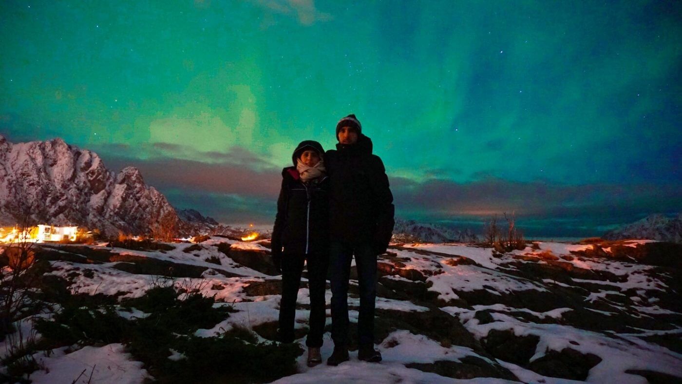 Norvège en hiver Lofoten avec bébé VOYAGES ET ENFANTS