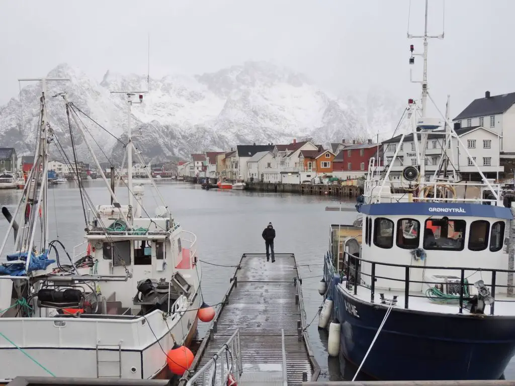 Norvège en hiver Lofotens avec bébé | VOYAGES ET ENFANTS