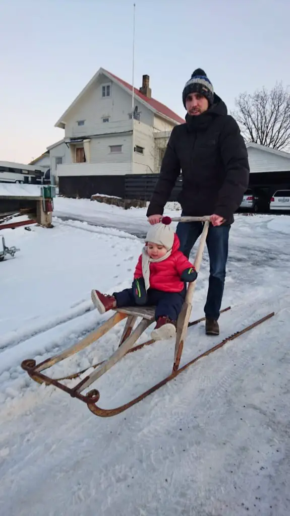 Norvège en hiver Lofotens avec bébé | VOYAGES ET ENFANTS