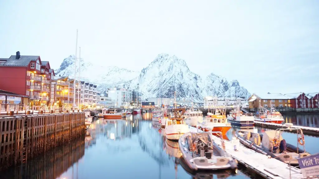 Norvège en hiver Lofotens avec bébé | VOYAGES ET ENFANTS