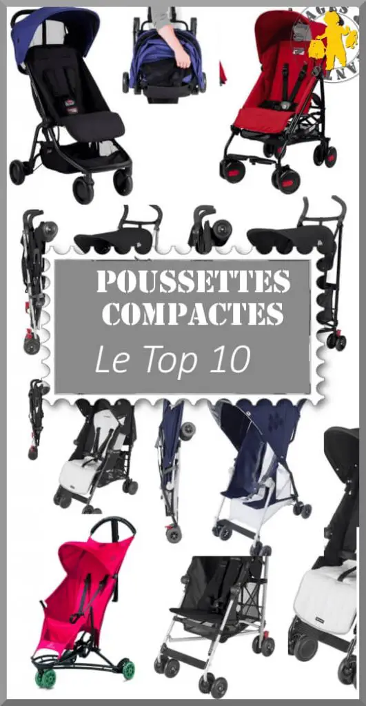 Poussette de voyage ultra légère et compacte - TOP10