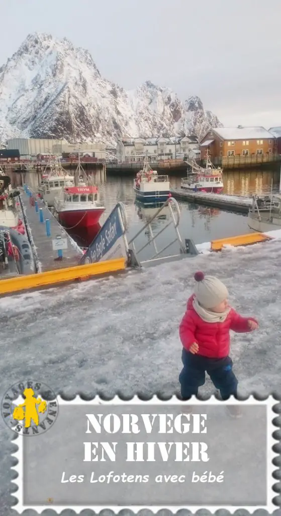 Norvège en hiver Lofotens avec bébé | VOYAGES ET ENFANTS