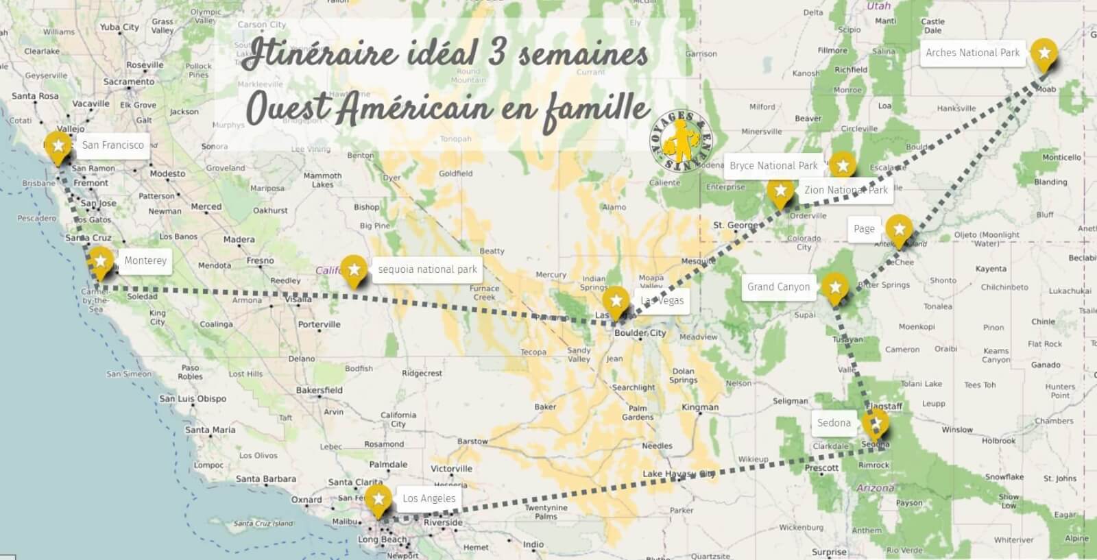 Road trip de 3 semaines dans l