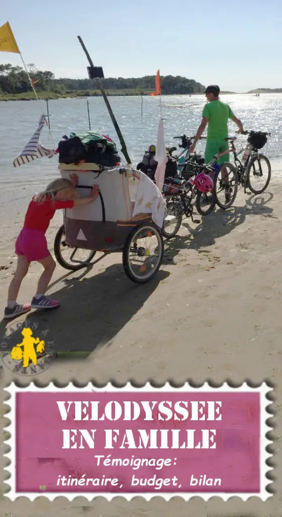 Vélodyssée en famille blog voyage et enfant Vélodyssée avec des enfants vélo en famille sur lAtlantique