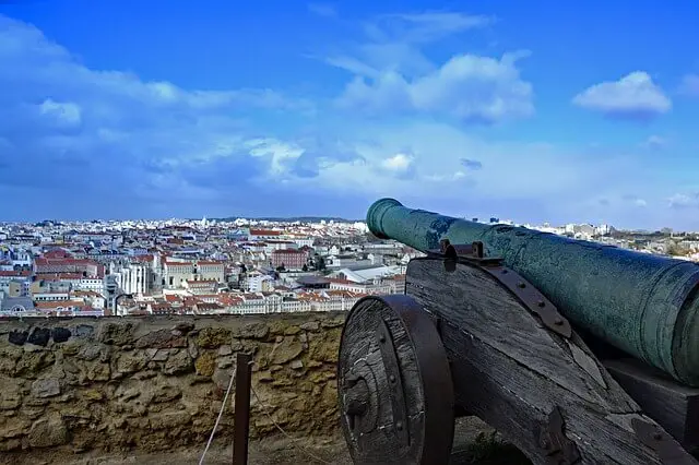 Chateau St Georges Sao Jorge Lisbon voyage avec enfant