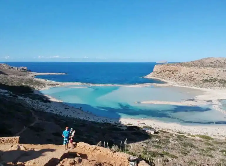 plage crète famille