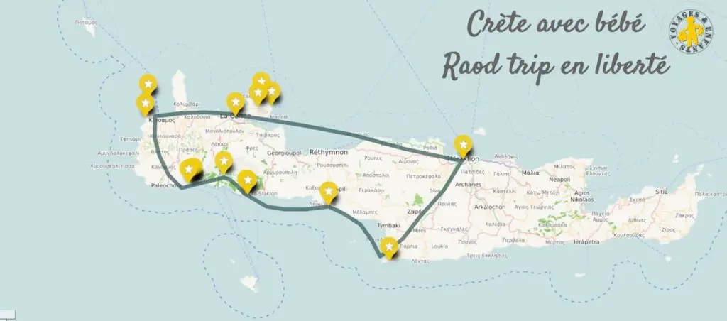 voyage en camping car en crete