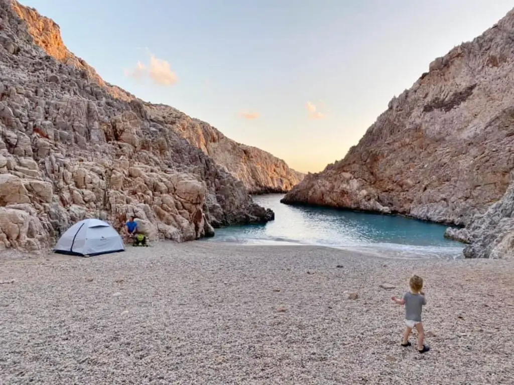 Road trip bivouac en Crète