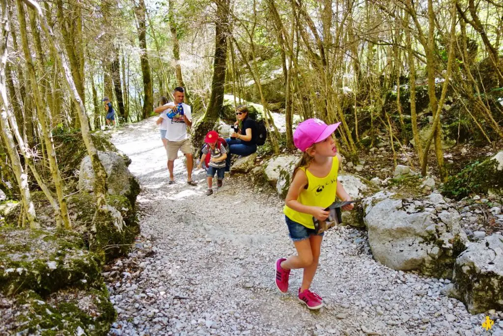 Pont en Royans Grotte de Choranche week end Vercors famille