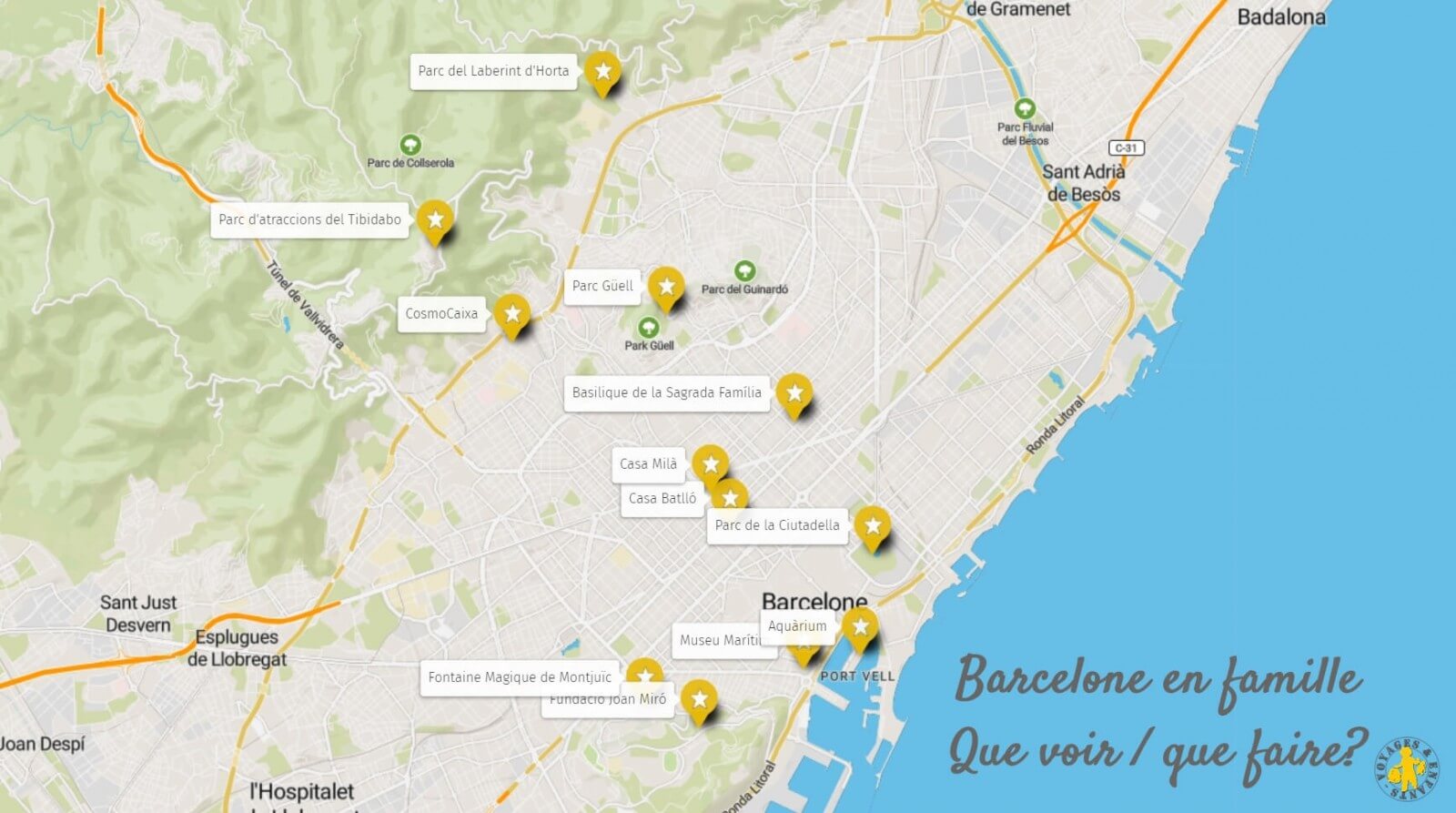Ou Se Garer à Barcelone Pour Visiter Que voir Barcelone en famille de 1 à 5 jours: notre guide