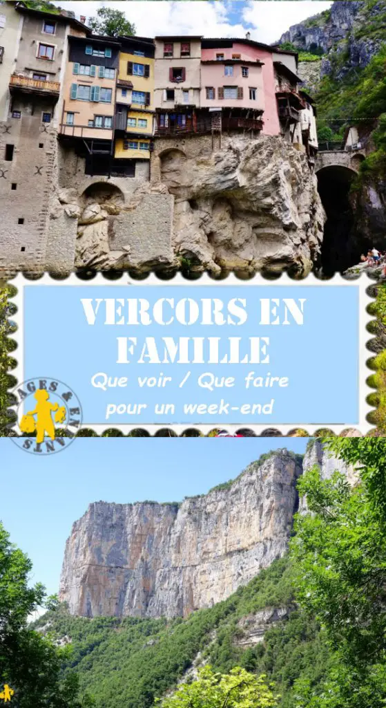 Pont en Royans Grotte de Choranche week end Vercors famille