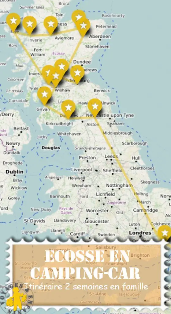 Roadtrip Ecosse en camping car en famille VOYAGES ET ENFANTS