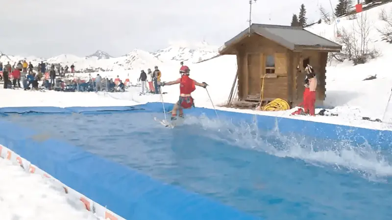 Qua faire aux Arcs en famille waterslide Les Arcs station famille haut perchée | VOYAGES ET ENFANTS