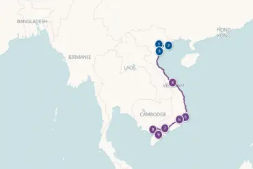 Itineraire circuit vietnam en famille