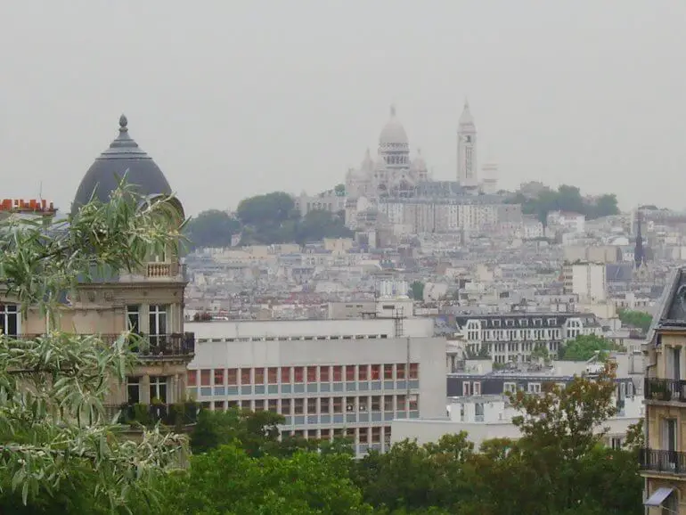 Paris en famille butte chaumont