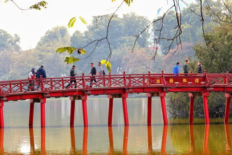 Hanoi pont Vietnam