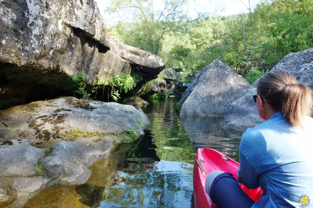 Descente canoe Ardeche en famille vacance Road trip en Ardèche van ou 4X4 en famille ou pas