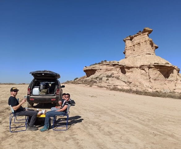 road-trip famille Los Monegros espagne