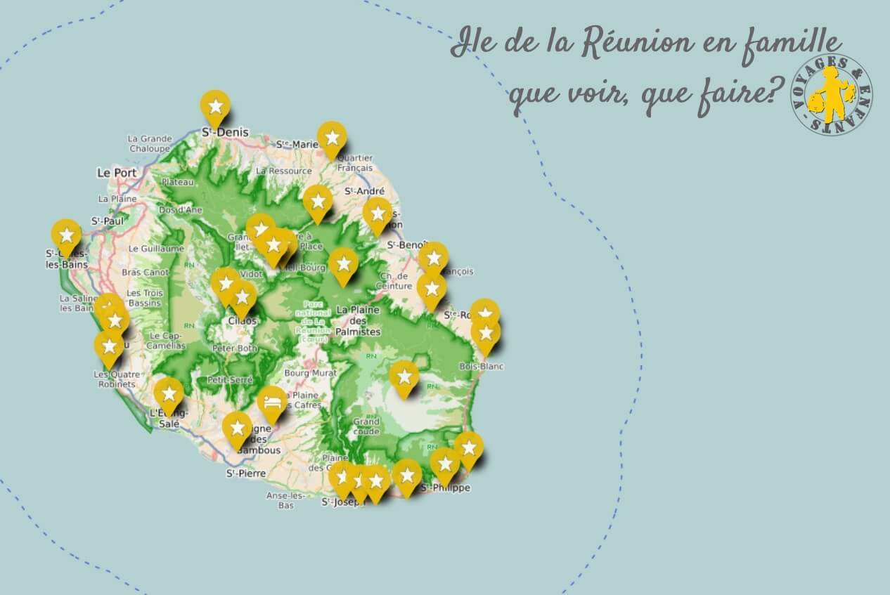 la Réunion en famille: que faire