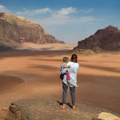 Jordanie en famille randonnée