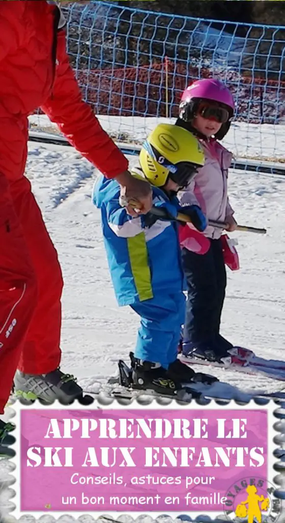 Skier avec des enfants astuces pour bien apprendre